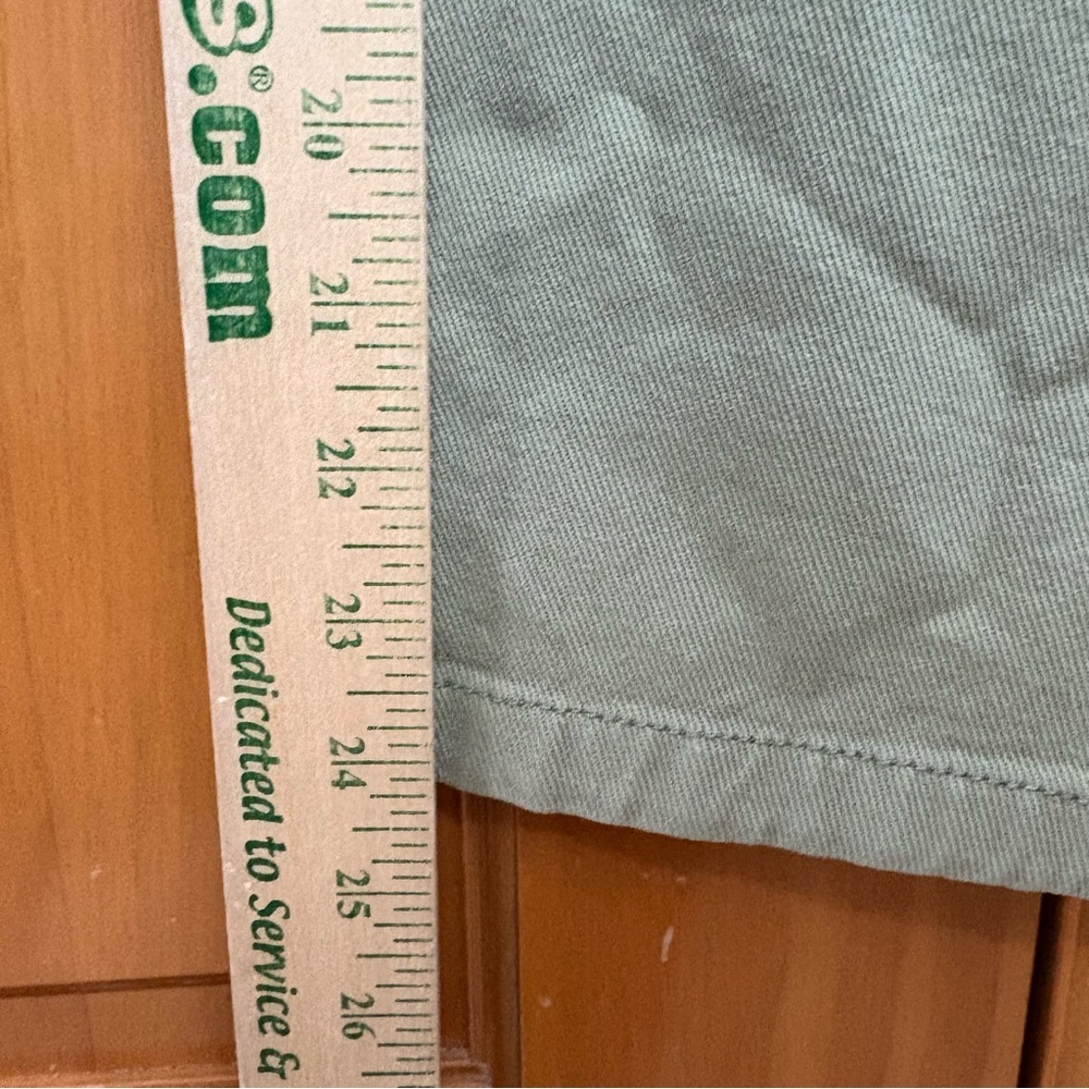 Azure High-Rise Olive Wide-Leg Utility Pants with Tie Waist Size Large NWT - Picture 11 of 11